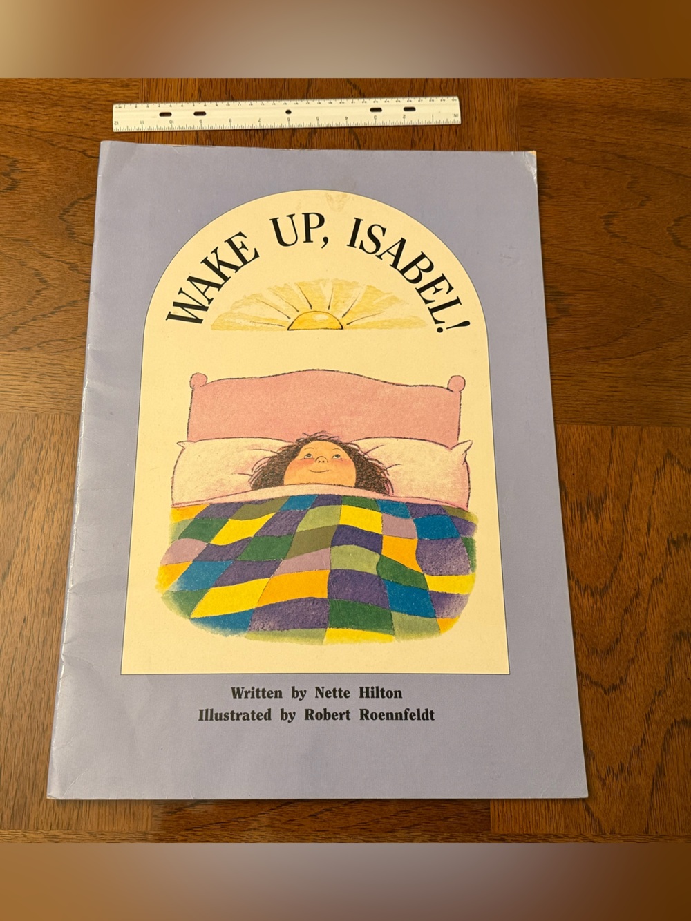 Wake Up, Isabel! Children's Oversized Big Picture Book -